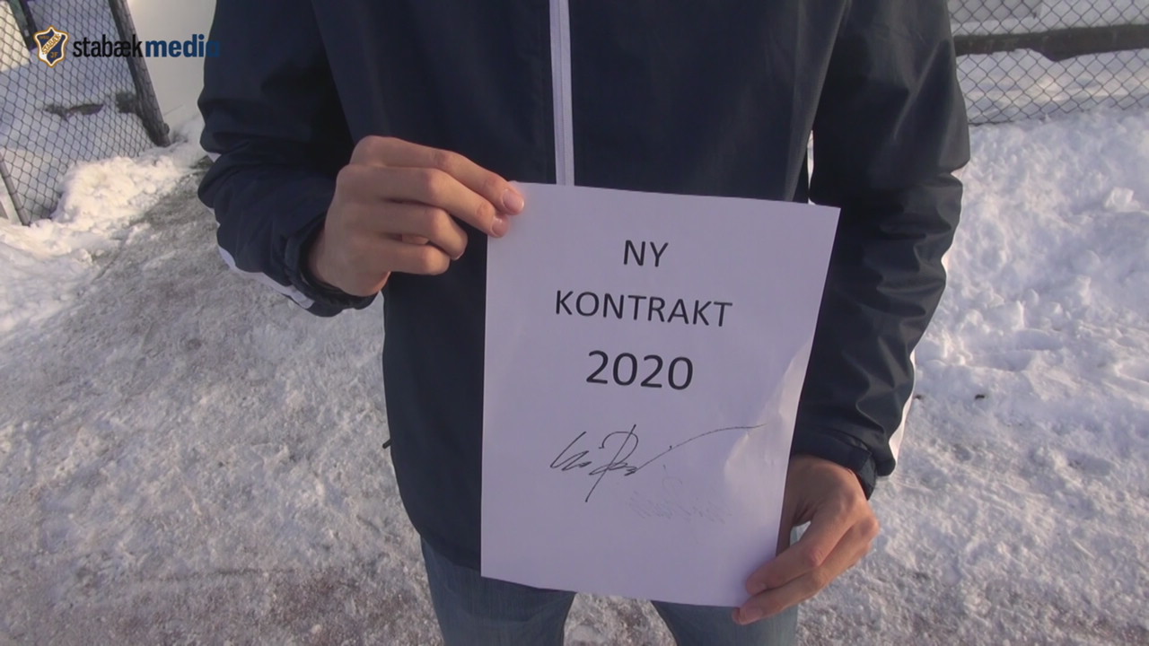 Skrev ny kontrakt